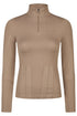 PIKEUR PIKEUR 3D KNIT SHIRT 3D Strickshirt – mocha cream – Vorderansicht