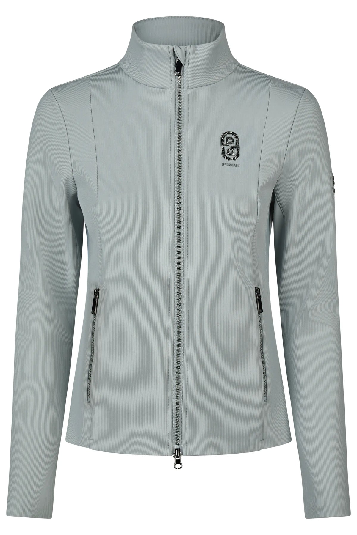 PIKEUR PIKEUR FLEECE JACKET Funktionsjacke – dusty blue – Vorderansicht