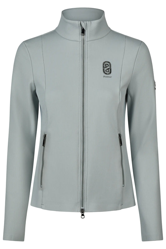 PIKEUR PIKEUR FLEECE JACKET Funktionsjacke – dusty blue – Vorderansicht