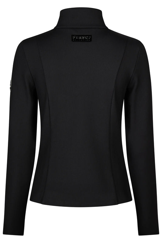 PIKEUR PIKEUR FLEECE JACKET Funktionsjacke – black – Rückansicht