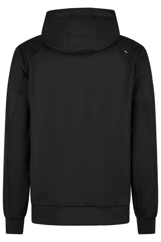 PIKEUR PIKEUR HOODY JACKET Herren-Kapuzenjacke – black – Rückansicht