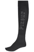 PIKEUR PIKEUR KNEE SOCKS WOOL Damen-Reitsocken – black – Vorderansicht