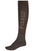 PIKEUR PIKEUR KNEE SOCKS WOOL Damen-Reitsocken – chocolate brown – Vorderansicht