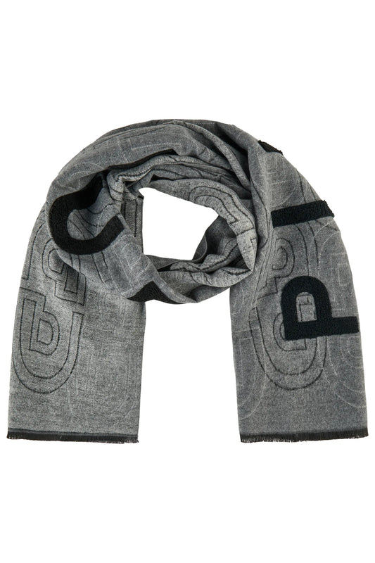 PIKEUR PIKEUR SCARF Eleganter Schal – grau – Vorderansicht