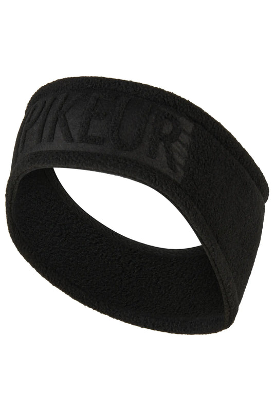 PIKEUR PIKEUR FLEECE HEADBAND Fleece-Stirnband – black – Vorderansicht