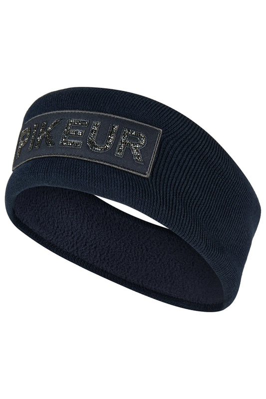 PIKEUR PIKEUR COTTON HEADBAND Damen-Stirnband – nightblue – Vorderansicht