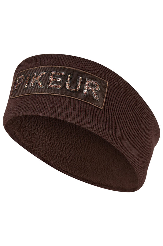 PIKEUR PIKEUR COTTON HEADBAND Damen-Stirnband – chocolate brown – Vorderansicht
