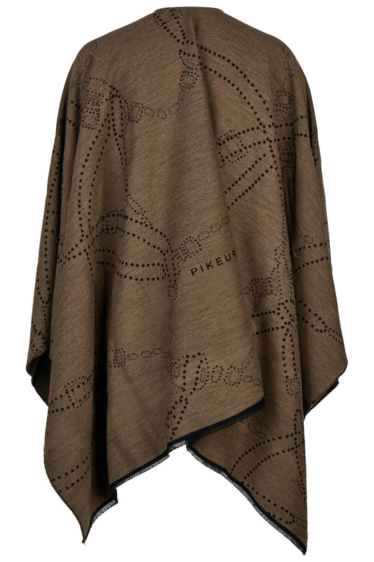 PIKEUR PIKEUR CAPE Wende-Cape 2-in-1 – mocha cream – Rückansicht