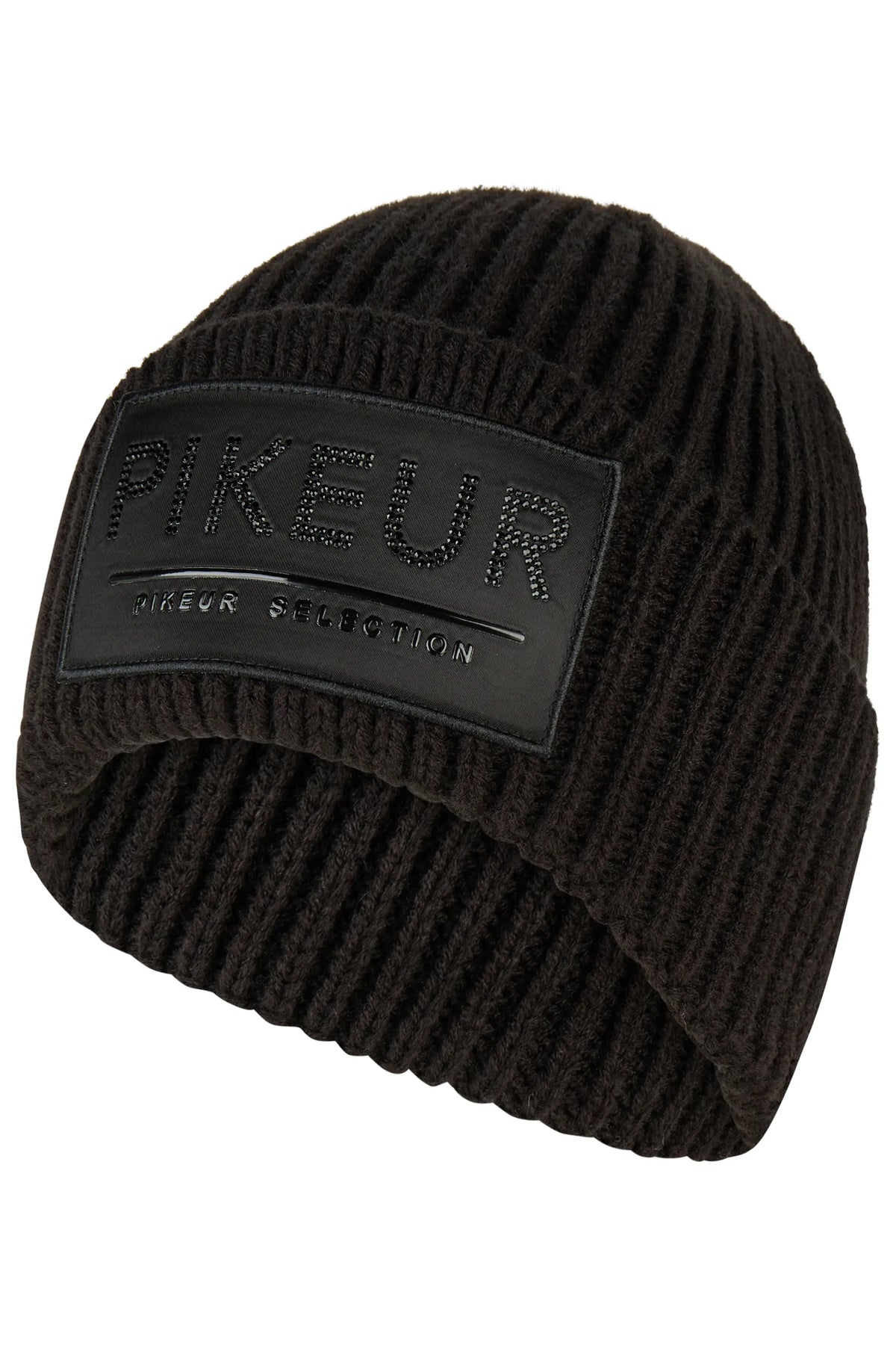 PIKEUR PIKEUR BEANIE Damenmütze – black – Vorderansicht