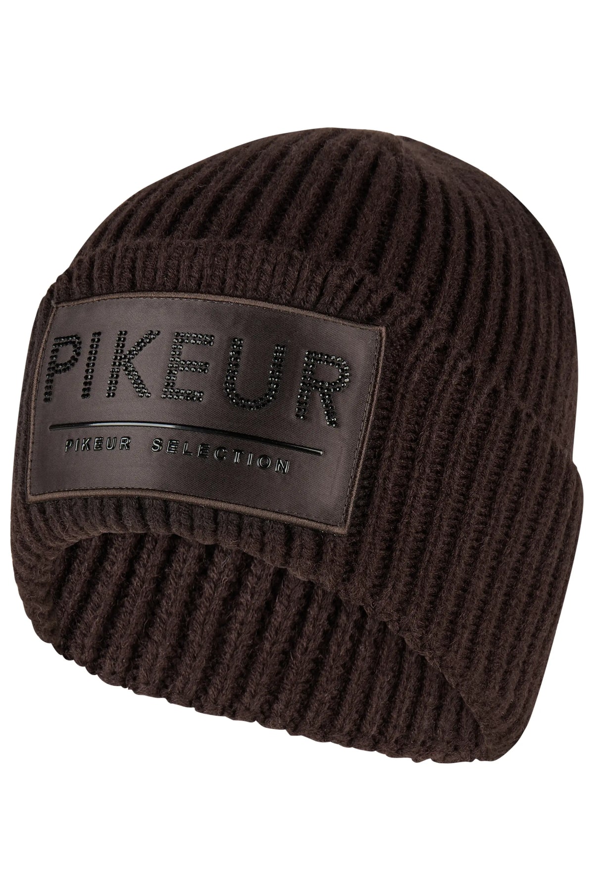 PIKEUR PIKEUR BEANIE Damenmütze – chocolate brown – Vorderansicht