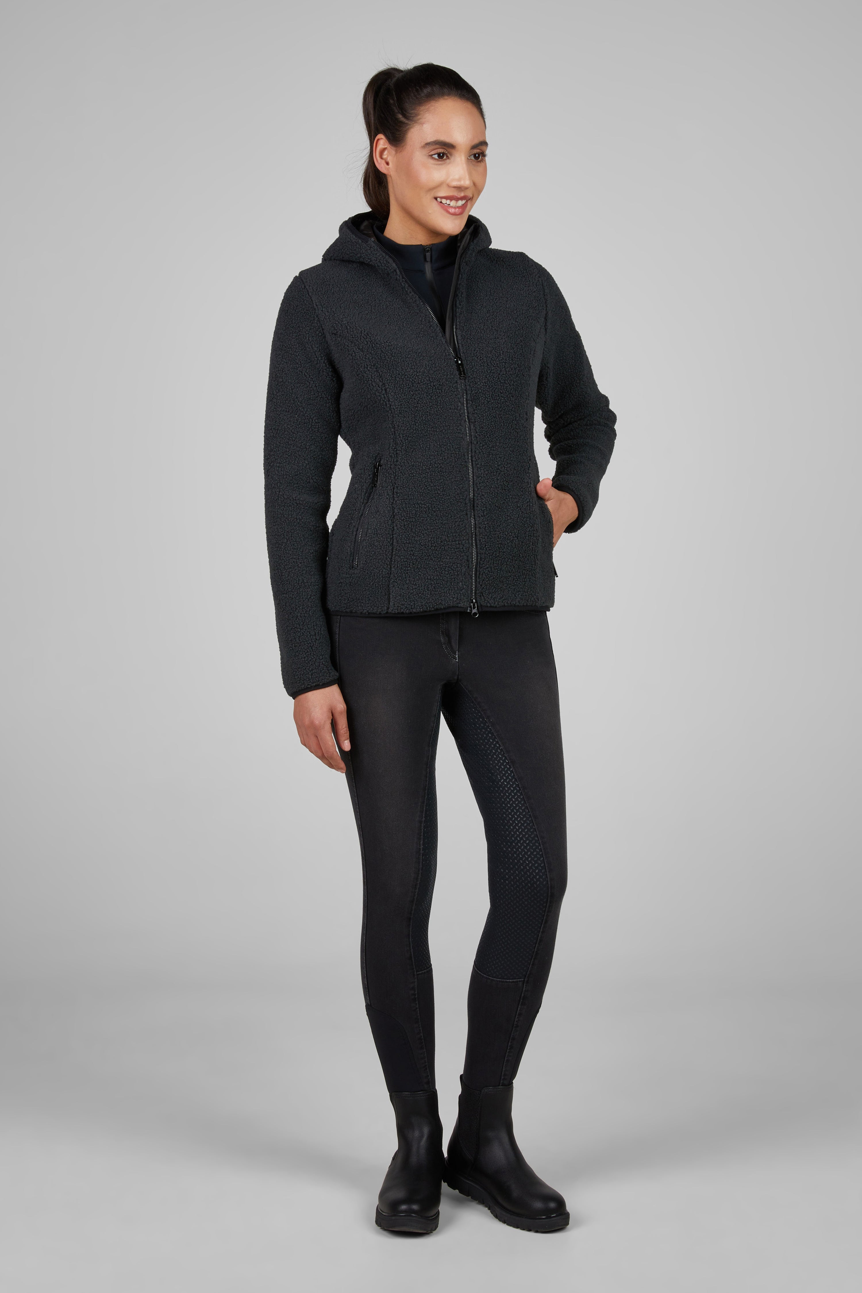 PIKEUR Sports Teddyfleecejacke