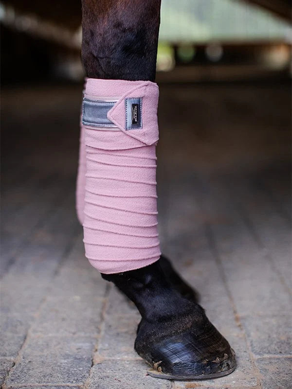 Fleecebandagen Pink Crystal
