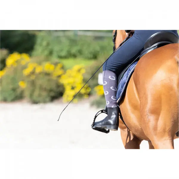 Reitsocken -Cardiff- 3er Set Grau/Blau